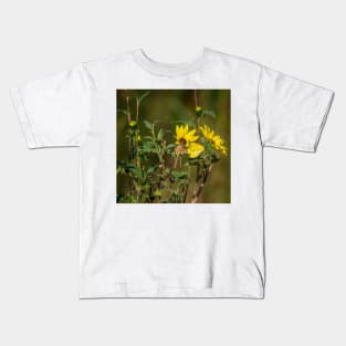 Yellow on Yellow by Debra Martz Kids T-Shirt